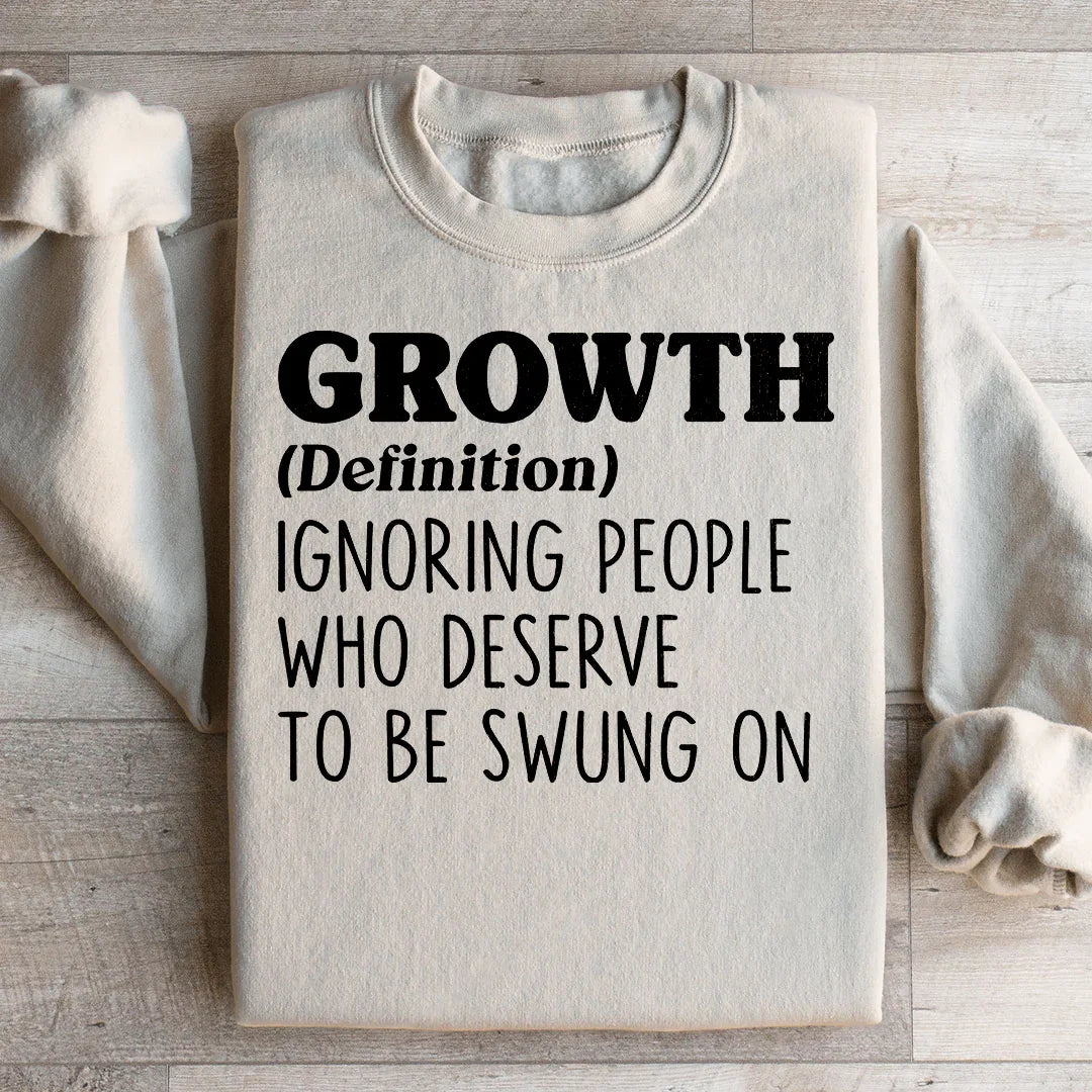 Growth Sweatshirt Peachy Sunday