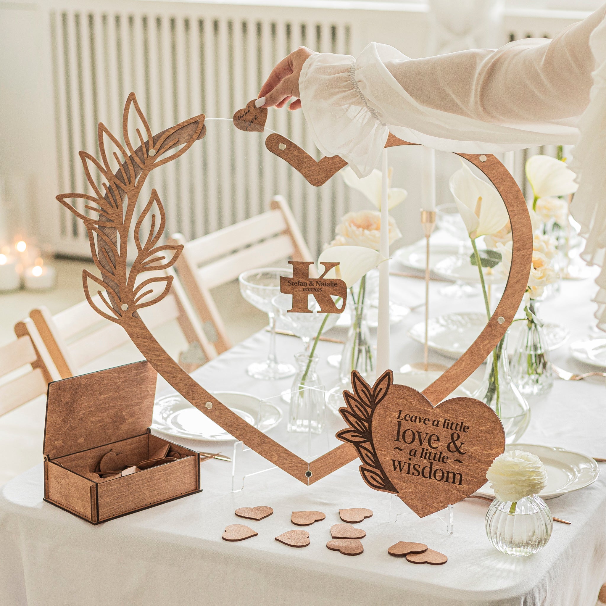 Guest Book Heart