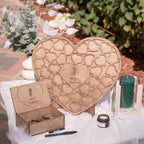 Alternative Wedding Guest Book Heart - SJB-DIAMOND ELITES