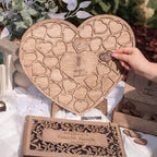Alternative Wedding Guest Book Heart - SJB-DIAMOND ELITES