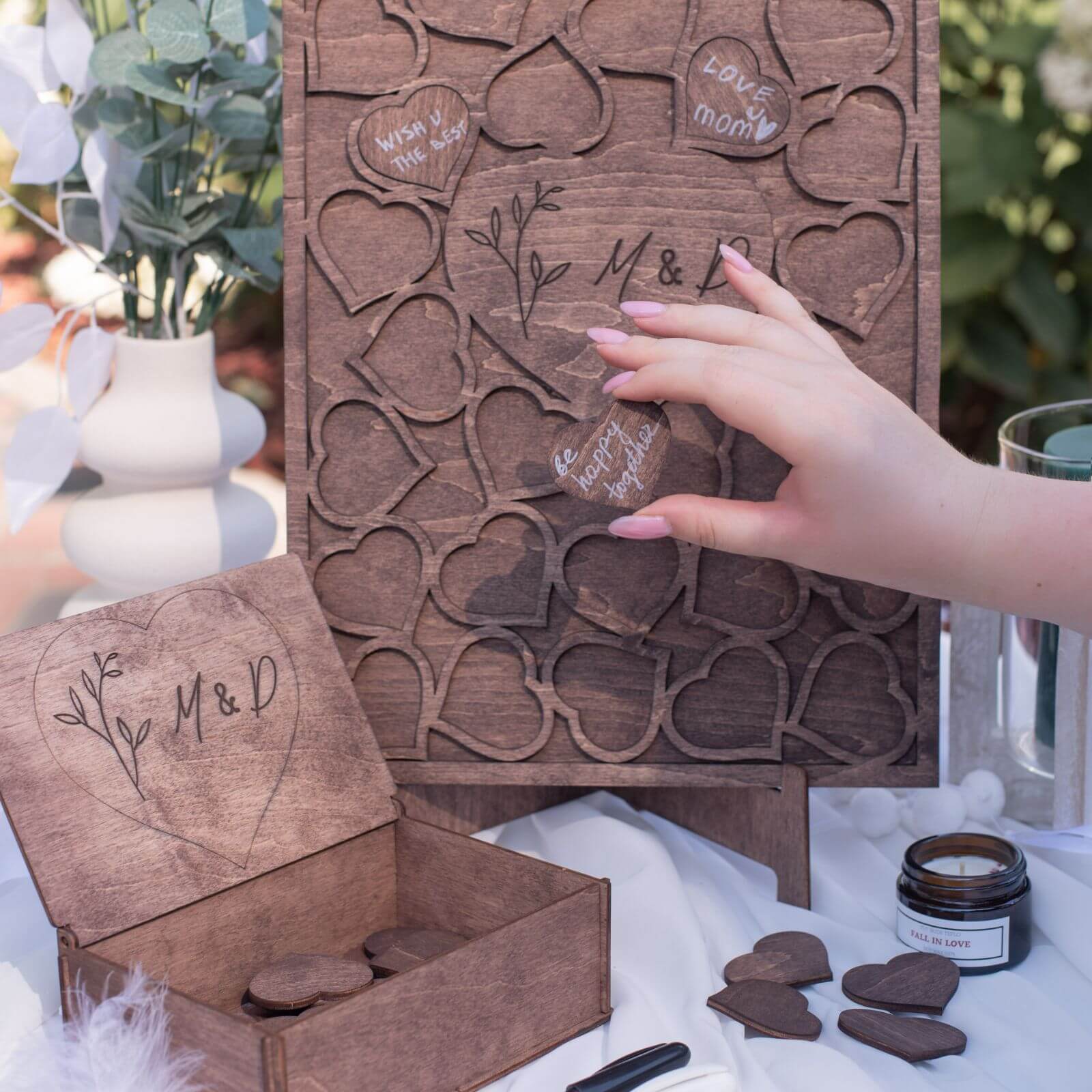 Alternative Wedding Guest Book Rectangle - SJB-DIAMOND ELITES