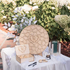 Alternative Wedding Guest Book Circle - SJB-DIAMOND ELITES