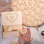 Alternative Wedding Guest Book Circle - SJB-DIAMOND ELITES
