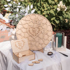 Alternative Wedding Guest Book Circle - SJB-DIAMOND ELITES