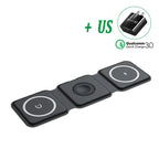 3 in 1 Magnetic Wireless Charger Pad Pi-Mart