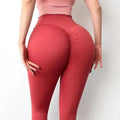 Gym Purple Women Yoga Pants High Waist Fitness Leggings Long Comfortable Pants Women Push Up Women Clothing Stevvex
