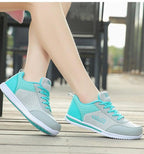 Gym Woman Spring Summer Sneakers Breathable Women Casual Shoes Trainers Running Shoes Light Mesh Tennis Casual Sneakers Fashion Walking Shoes For Womens Stevvex