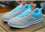 Gym Woman Spring Summer Sneakers Breathable Women Casual Shoes Trainers Running Shoes Light Mesh Tennis Casual Sneakers Fashion Walking Shoes For Womens Stevvex