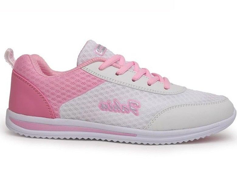 Gym Woman Spring Summer Sneakers Breathable Women Casual Shoes Trainers Running Shoes Light Mesh Tennis Casual Sneakers Fashion Walking Shoes For Womens Stevvex