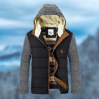 Men's Cotton Padded Hooded Jacket - MOQ 200pcs Pi-Mart