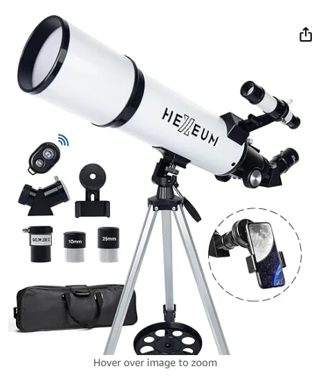 F30070 with astronomical telescope Pi-Mart