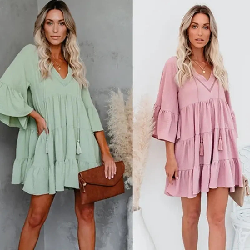Sweet Maternity Chiffon Dress Pi-Mart