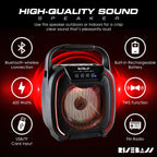 8" 600 watt Speaker - Portable Wireless Bluetooth Speaker with TWS Function Pi-Mart