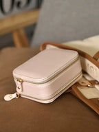 Portable Travel Jewelry Box for Earrings and Necklaces