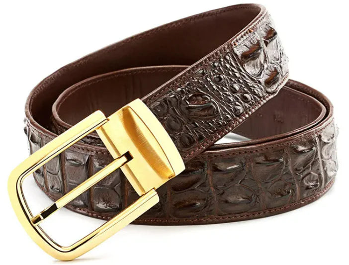 Business Casual Belt Men's Pin Buckle Pi-Mart