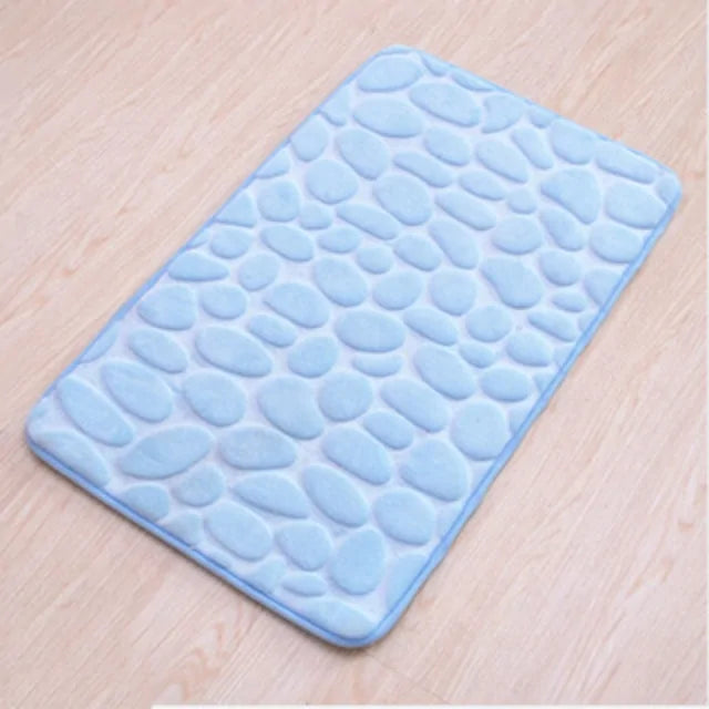 Non-Slip Embossed Bathroom Mat Pi-Mart