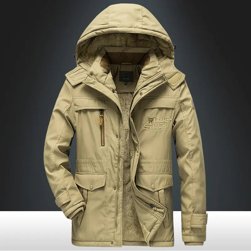Thick Padded Plush Jacket Pi-Mart