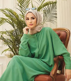 Abaya Long Sleeve Dress for Women