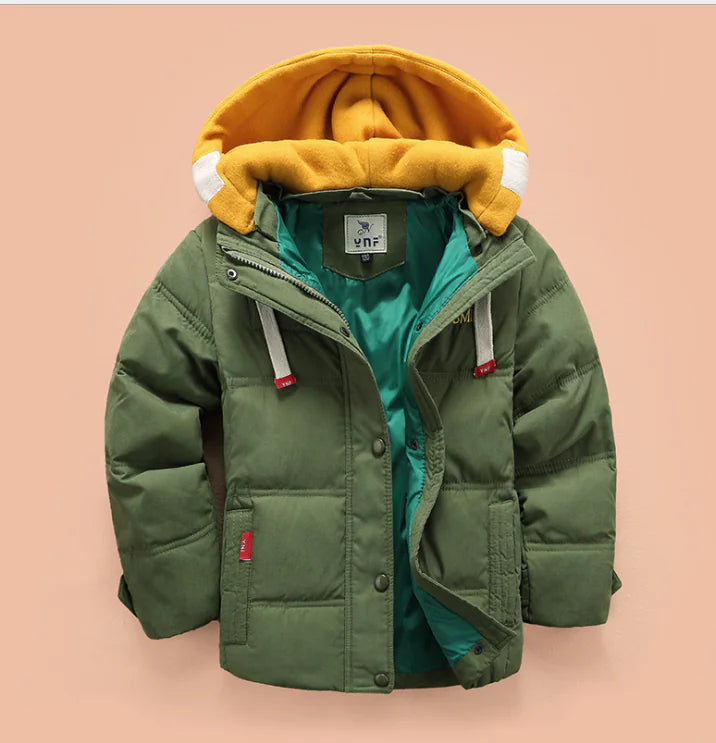 Boys' Cotton and Down Jackets Pi-Mart