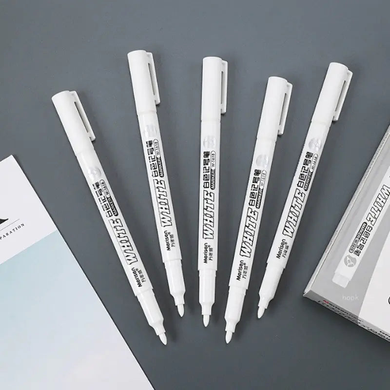 White Marker Gel Pen Pi-Mart
