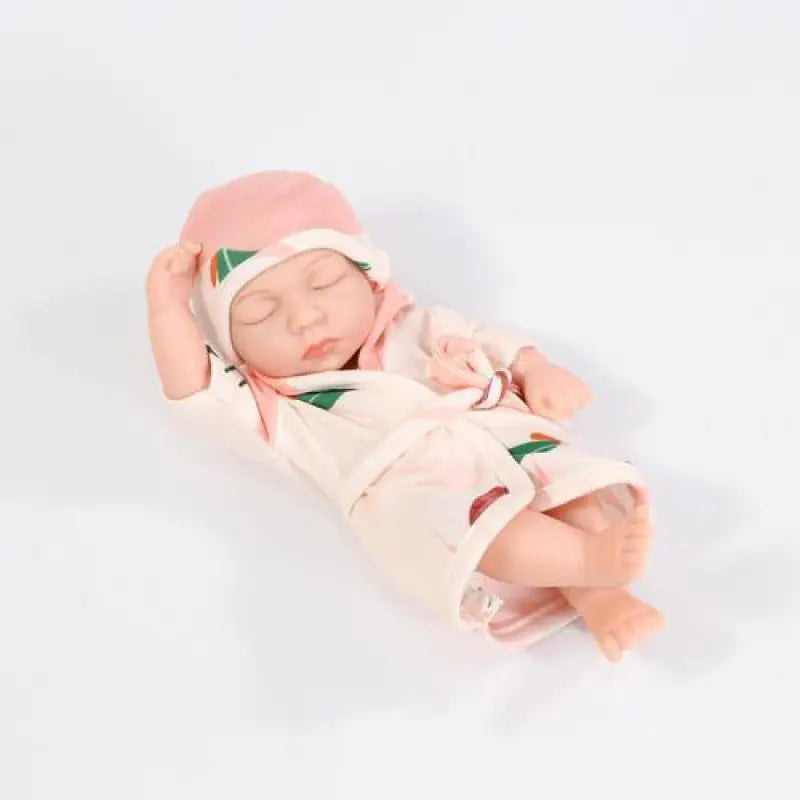 Mini Soft Silicone Baby Doll - Cute Gift for Girls Pi-Mart