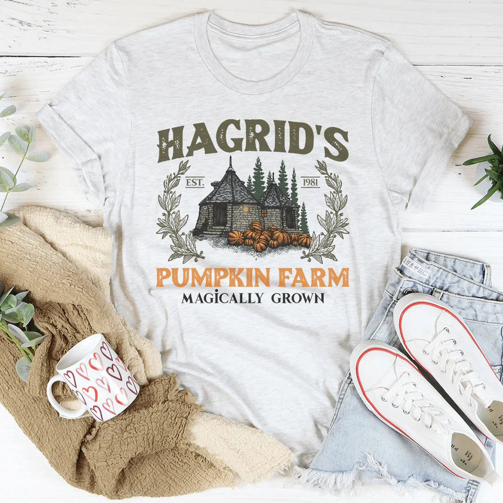 Hagrid's Pumpkin Farm Magically Grown Tee Peachy Sunday