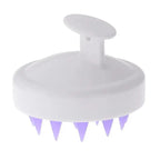 Hair Shampoo Brush - Head Scalp Massager Soft Silicone Brush Scalp Care Brush For Bathroom and Bath