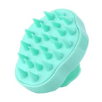 Hair Shampoo Brush - Head Scalp Massager Soft Silicone Brush Scalp Care Brush For Bathroom and Bath