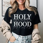 Half Hood Half Holy Tee - SJB-DIAMOND ELITES