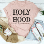 Half Hood Half Holy Tee - SJB-DIAMOND ELITES