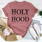 Half Hood Half Holy Tee - SJB-DIAMOND ELITES