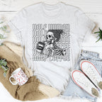 Half Human Half Coffee Tee Peachy Sunday