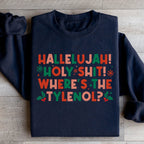 Hallelujah Christmas Sweatshirt Peachy Sunday