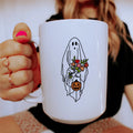 Halloween Bride Ghost Ceramic Mug 15 oz Peachy Sunday