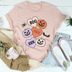 Halloween Candy Hearts Tee Peachy Sunday