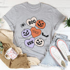 Halloween Candy Hearts Tee Peachy Sunday