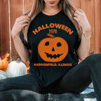 Halloween Pumpkin Tee Peachy Sunday
