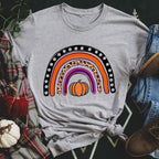 Halloween Rainbow Tee Peachy Sunday