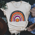 Halloween Rainbow Tee Peachy Sunday