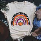 Halloween Rainbow Tee Peachy Sunday