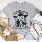 Halloween Town University Tee Peachy Sunday