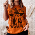 Halloween Town University Tee Peachy Sunday