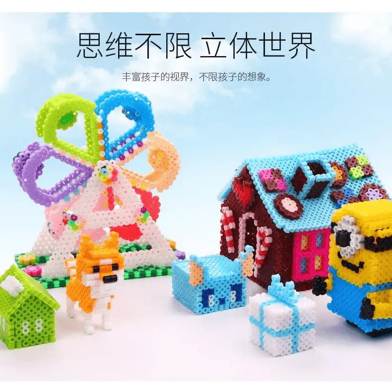 Hama Beads template Toy Beads tool Educational Tangram Jigsaw Puzzle Template Kids Toy - SJB-DIAMOND ELITES