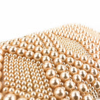 Hand-Beaded Pearl Evening Elegance Handbag (MAC286)