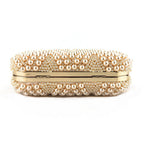 Hand-Beaded Pearl Evening Elegance Handbag (MAC286)