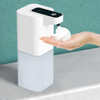 Hand Foam Liquid Soap Dispenser Automatic Soap Dispensers For Bathroom Touchless Dish Soap Dispenser Electric Hand Free Automatic Foaming Hand Soap Dispenser Touchless Soap Dispenser USB Rechargeable Automatic Soap Dispenser For Bathroom Kitchen Stevvex