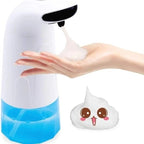 Hand Foam Liquid Soap Dispenser Automatic Soap Dispensers For Bathroom Touchless Dish Soap Dispenser Electric Hand Free Automatic Foaming Hand Soap Dispenser Touchless Soap Dispenser USB Rechargeable Automatic Soap Dispenser For Bathroom Kitchen Stevvex