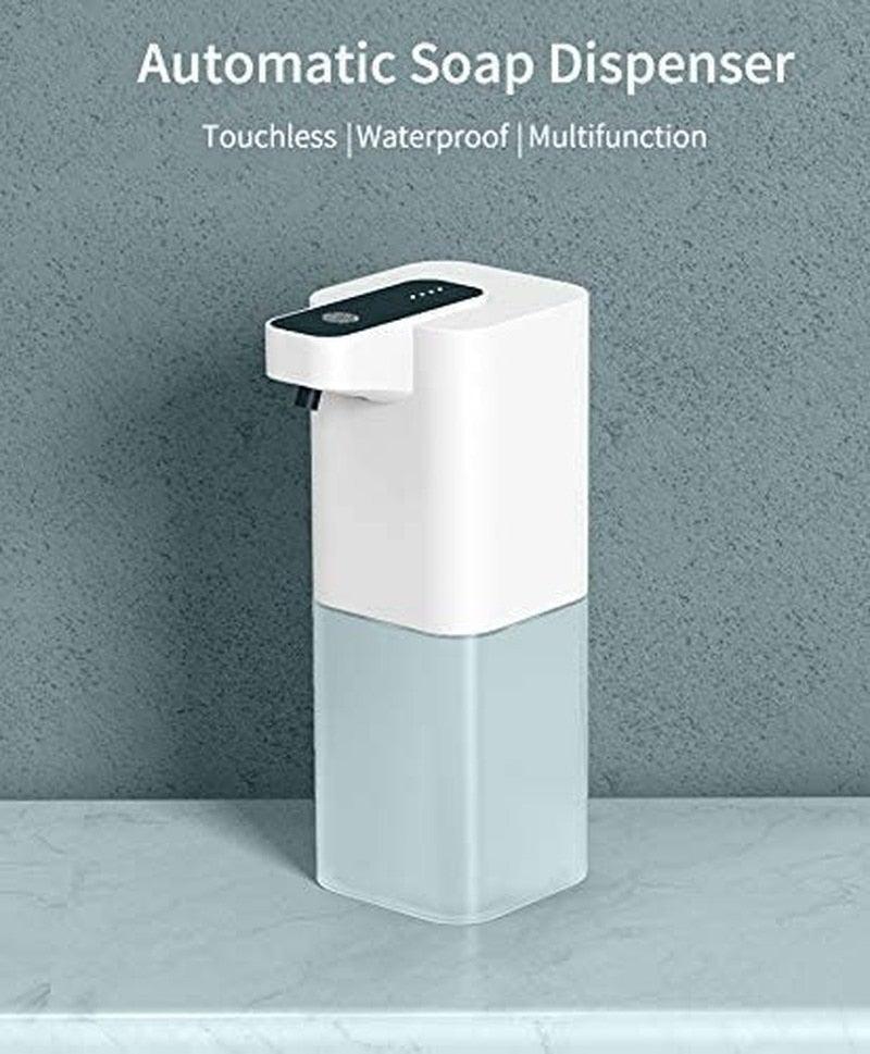 Hand Foam Liquid Soap Dispenser Automatic Soap Dispensers For Bathroom Touchless Dish Soap Dispenser Electric Hand Free Automatic Foaming Hand Soap Dispenser Touchless Soap Dispenser USB Rechargeable Automatic Soap Dispenser For Bathroom Kitchen Stevvex