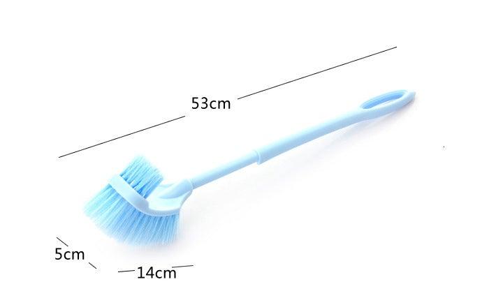 Handheld Toilet Cleaning Brush Household Toilet Cleaning Toilet Stain Powerful Stain Removal Brush Bathroom Accessories  Cleaning Tools For Bathroom Shower Sliding Door Tracks Kitchen Edge Corner Window Cleaning Brush Stevvex
