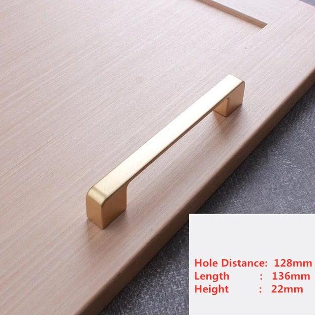 Handles Drawer Cabinet Furniture Kitchen Handles For Cabinet Knob Door Drawer Furniture Kitchen Pearl Golden Simplicity Hardware Pull Handles Modern Style T Bar Kitchen Cabinet Hardware Pulls Stevvex